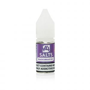 V4 V4POUR Blackcurrant Ice 10ml Nic Salt E-Liquid